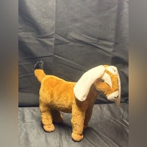 Plush Goat pose-able legs 11 inches